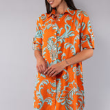 Abito Chemisier Jasmine - ARANCIO - JA59