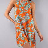 Abito Corto Jasmine - ARANCIO - JA80