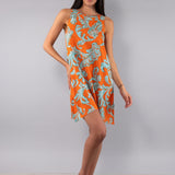 Abito Corto Jasmine - ARANCIO - JA80