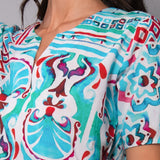 Kaftano Corto Sea - AZZURRO - SS70