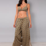 Pantalone Lungo Tropical - NERO DOTS - TL60