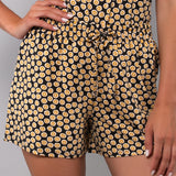 Shorts Tropical - NERO DOTS - TL62