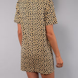 Kaftano Corto Tropical - NERO DOTS - TL70