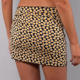 Pareo Corto Tropical - NERO DOTS - TL91